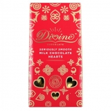 Divine mléčná čokoládová srdíčka 26 % 80 g