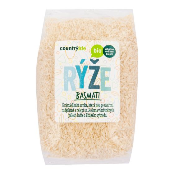 Rýže basmati BIO 1 kg COUNTRY LIFE
