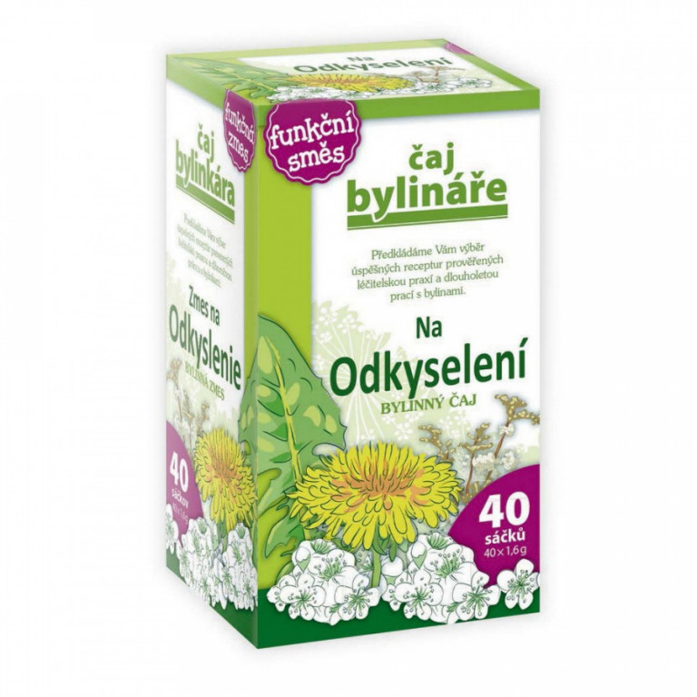 Bylinář Odkyselení organismu čaj 40x1,6g