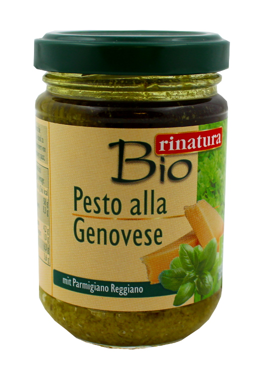 Pesto bazalkové BIO 125g Rinatura