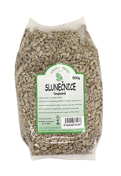Slunečnice 500 g ZDRAVÍ Z PŘÍRODY