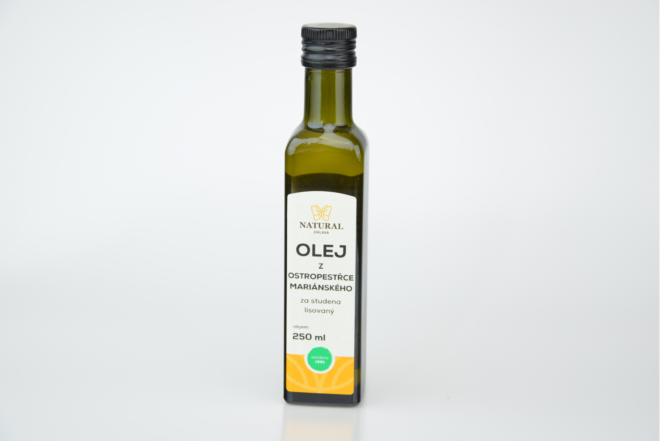 Olej z ostropestřce mariánského 250 ml NATURAL