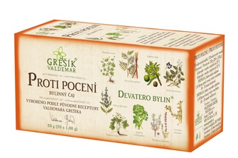 Proti pocení čaj 20 g20 n.s. GREŠÍK DEVATERO BYLIN
