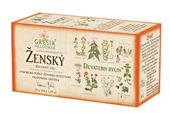 Ženský čaj 20 n.s. GREŠÍK 20 g