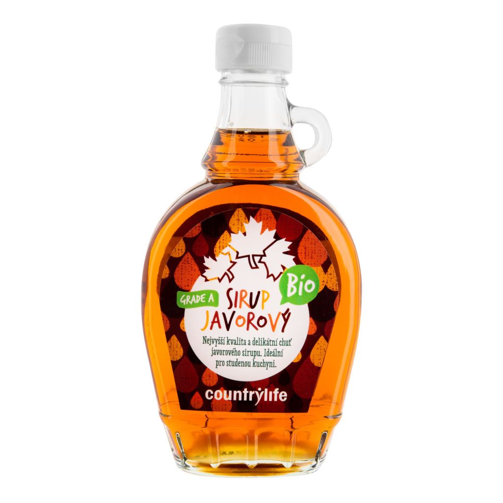 Sirup javorový Grade A 250 ml COUNTRY LIFE