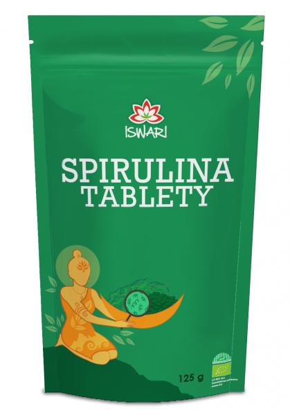 Iswari - Spirulina tablety BIO 125 g 