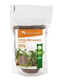 Hořčice BIO - semena na klíčení 200g