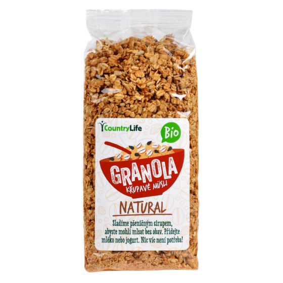 Granola - Křupavé müsli 350 g BIO COUNTRY LIFE 