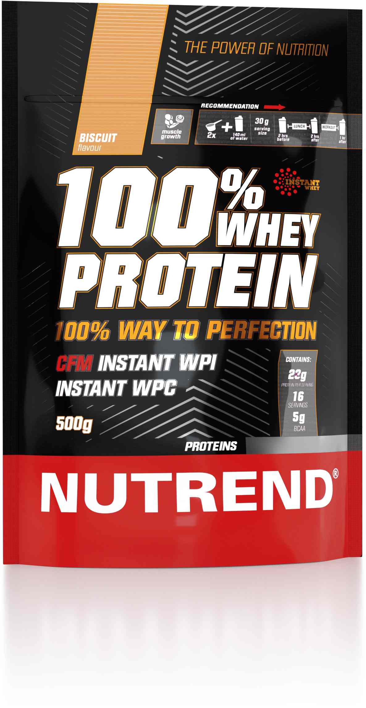 100 % WHEY PROTEIN biscuit 500 g