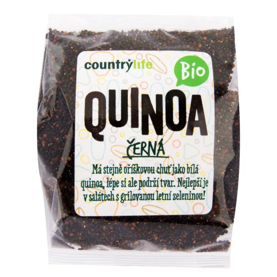 Quinoa černá 250g  BIO COUNTRY LIFE