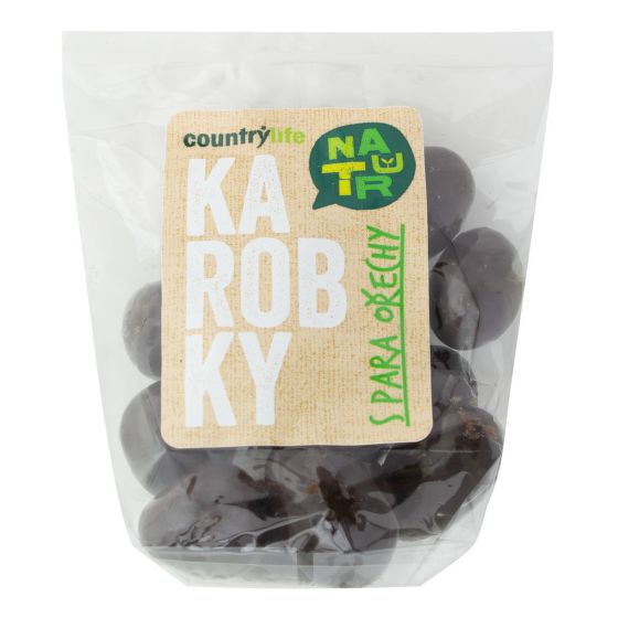 Karobky s para ořechy 100 g COUNTRY LIFE