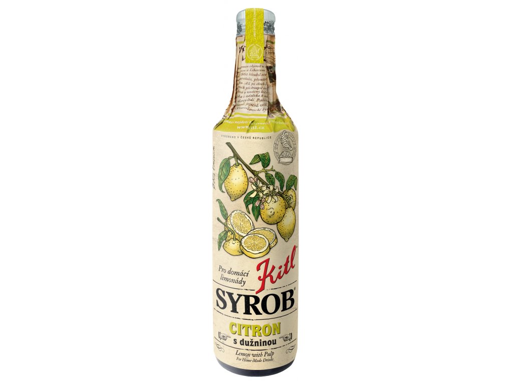 Kitl Syrob Citron 500 ml