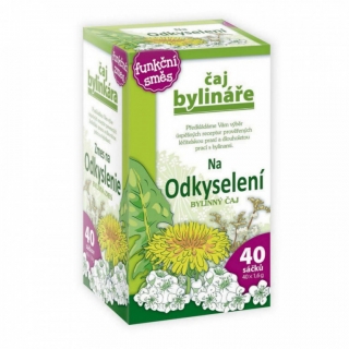 Bylinář Odkyselení organismu čaj 40x1,6g