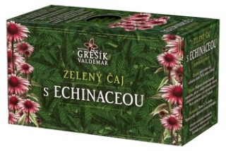Zelený čaj s echinaceou 20 n.s.GREŠÍK