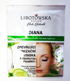 Diana - zpevňující maska, 2x8ml, Libotowská