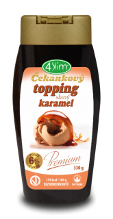 Čekankový topping slaný karamel 330 g
