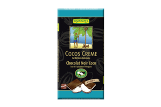 Čokoláda hořká plněná kokosovým krémem BIO VEGAN 55% - Rapunzel 100 g