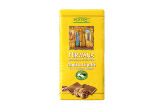 Čokoláda mléčná NIRWANA s pralinkovou náplní BIO 50% - Rapunzel 100 g