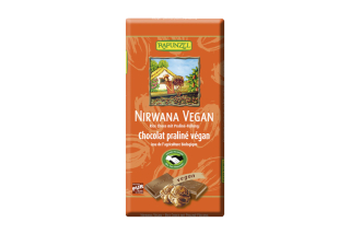 Čokoláda veganská NIRWANA s pralinkovou náplní BIO - Rapunzel 100 g