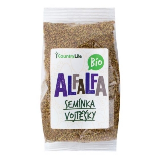 Country life - Alfalfa semínka vojtěšky 125 g BIO