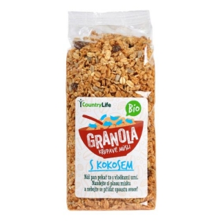 Granola - Křupavé müsli s kokosem 350 g BIO COUNTRY LIFE