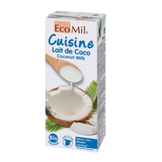 Kokosová alternativa smetany 200 ml BIO ECOMIL