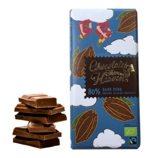 BIO hořká čokoláda Peru 80% 100g