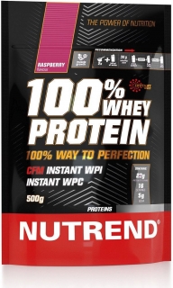 100 % WHEY PROTEIN malina 500 g