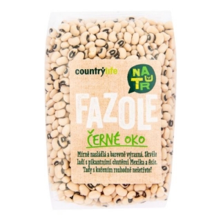 Fazole černé oko 500 g COUNTRY LIFE