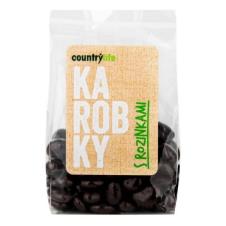 Karobky s rozinkami 100 g COUNTRY LIFE