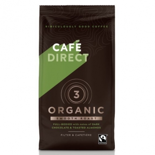 BIO Organic smooth mletá káva s tóny mandlí 227 g